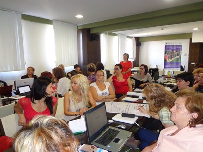 Sesiune de formare II - Foto Curs Antreprenoriat - Sangiorgiu de Mures August-Septembrie 2014